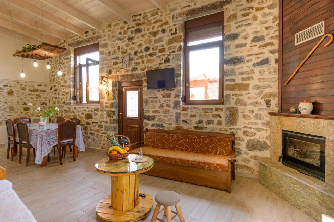 Villa Platipodi Stone House Nikithianos Exterior foto